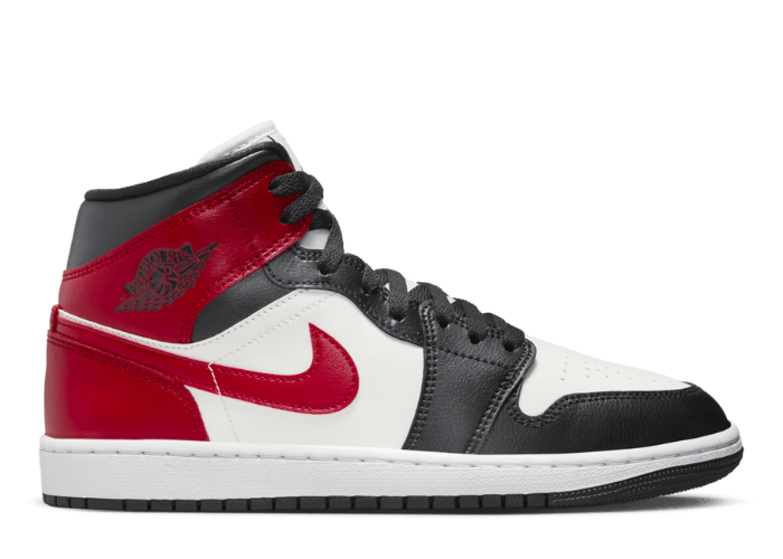 Air Jordan 1 Mid Black Toe W BQ6472 160 Raffles Where to Buy